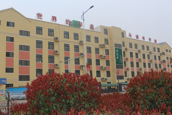 清华园〕郑州市绿色学校检查验收组督导登封清华园学校