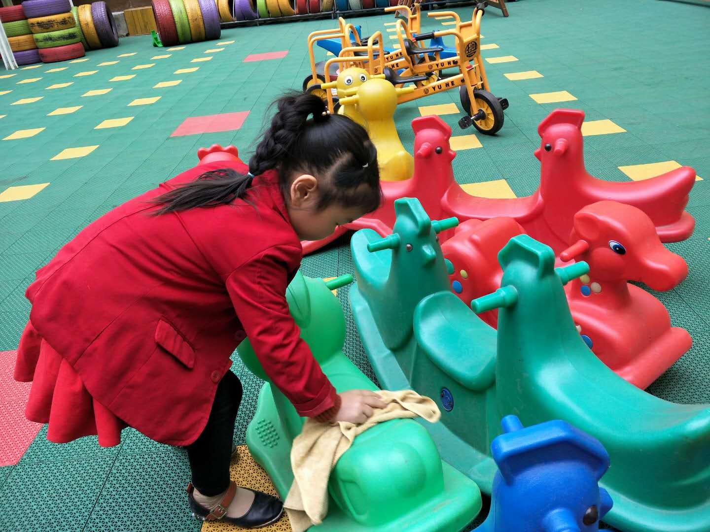 [卢店]文明始于足下 雷锋精神进摇篮