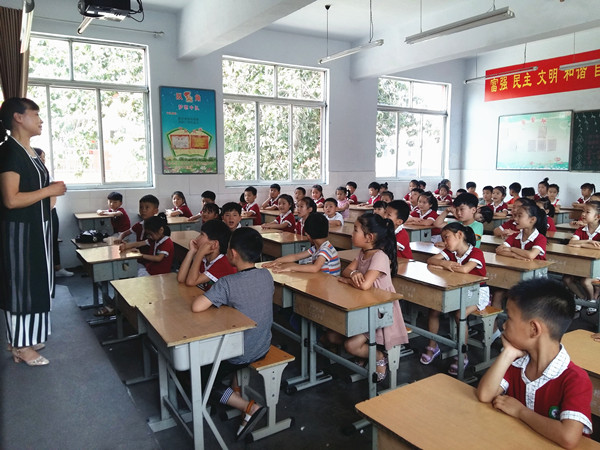 [嵩阳办]走进小学 向往未来