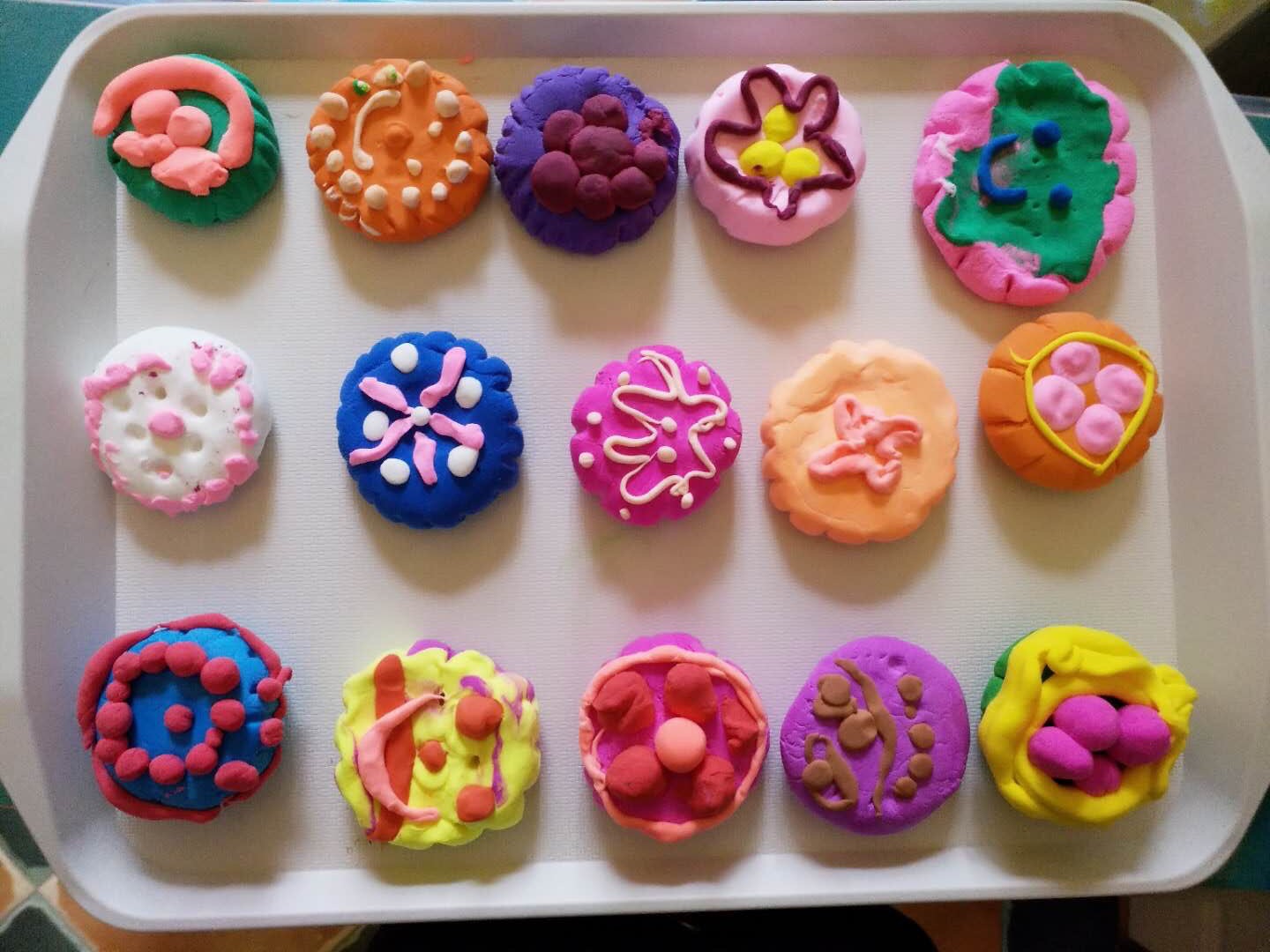 【超轻粘土】教你做各种超可爱的甜甜圈(#^.^#)吃吃吃!!_哔哩哔哩_bilibili