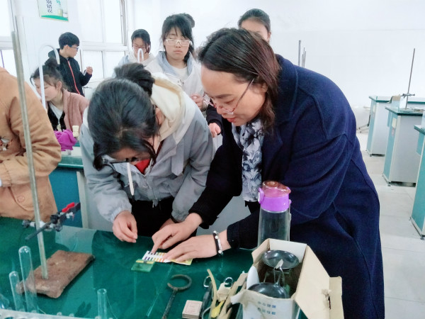 大冶备战理化生考试大冶一中有妙招