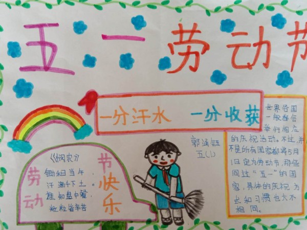 公益活动的手抄报