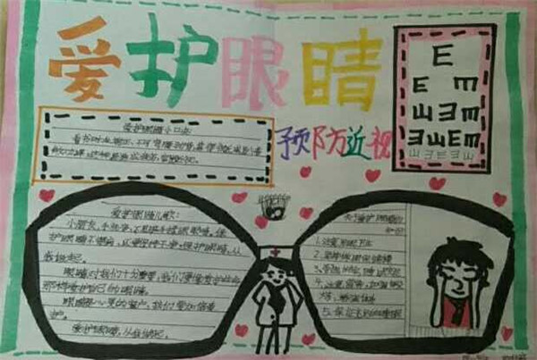 为增强学生爱眼护眼意识,促使学生养成保护视力,预防近视的好习惯